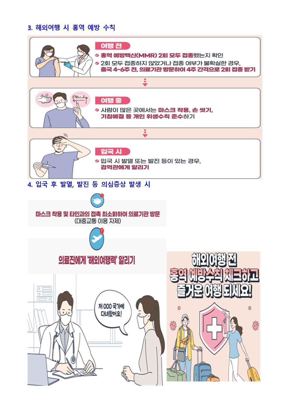 홍역 지속 발생에 따른 홍역 예방 및 관리002